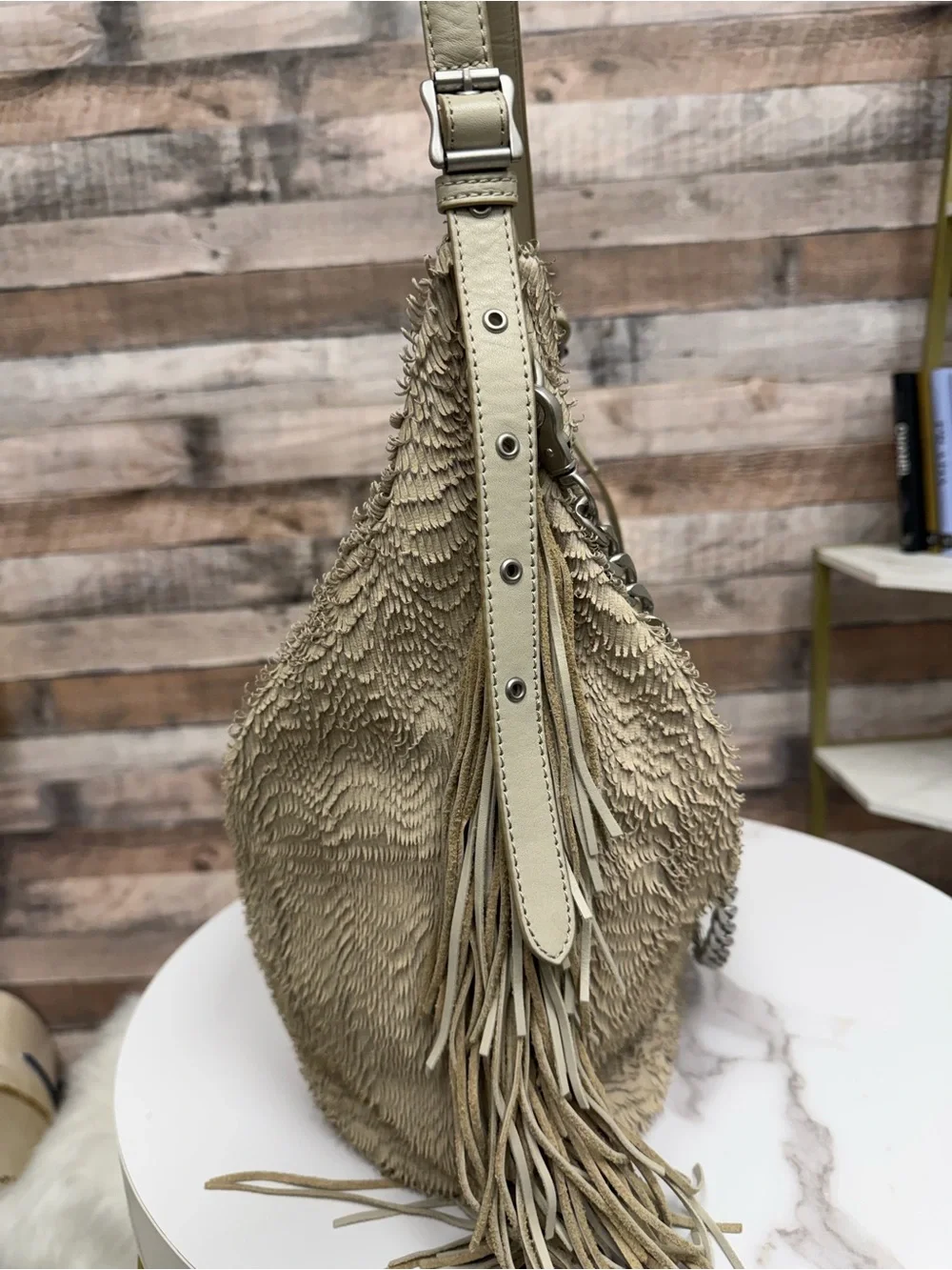 Ash stylish beige